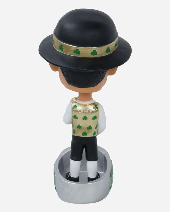 Lucky The Leprechaun Boston Celtics 2024 NBA Champions Ring Base Mascot Bighead Bobblehead FOCO - FOCO.com