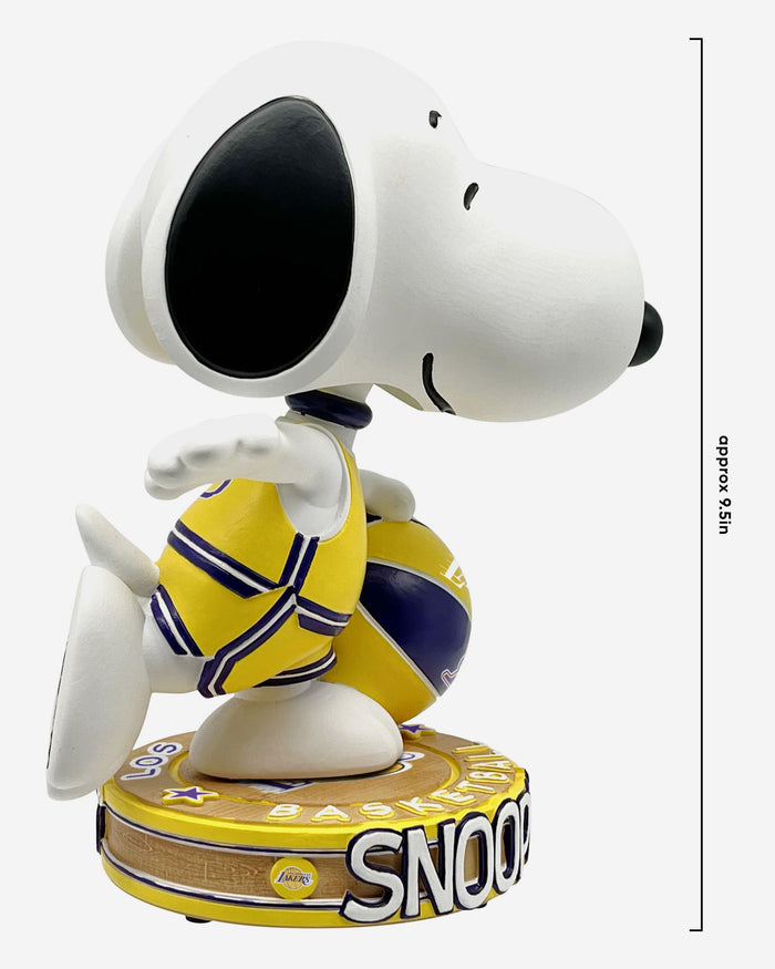Los Angeles Lakers Snoopy Peanuts Bighead Bobblehead FOCO - FOCO.com