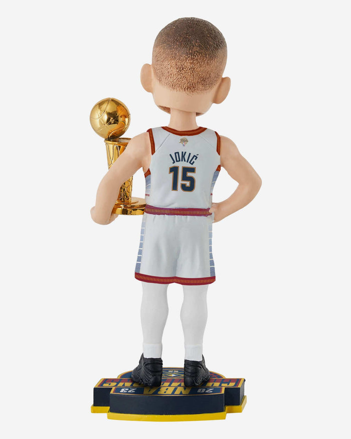 Nikola Jokic Denver Nuggets 2023 NBA Champions City Edition Jersey Bobblehead FOCO - FOCO.com