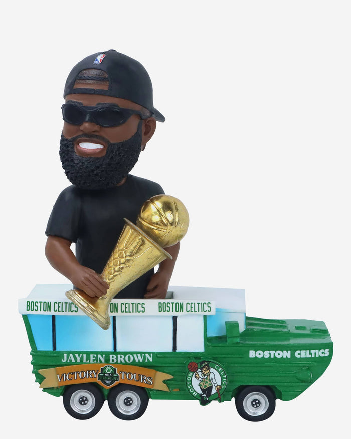 Jaylen Brown Boston Celtics 2024 NBA Champions Parade Duck Boat MVP Bobblehead FOCO - FOCO.com