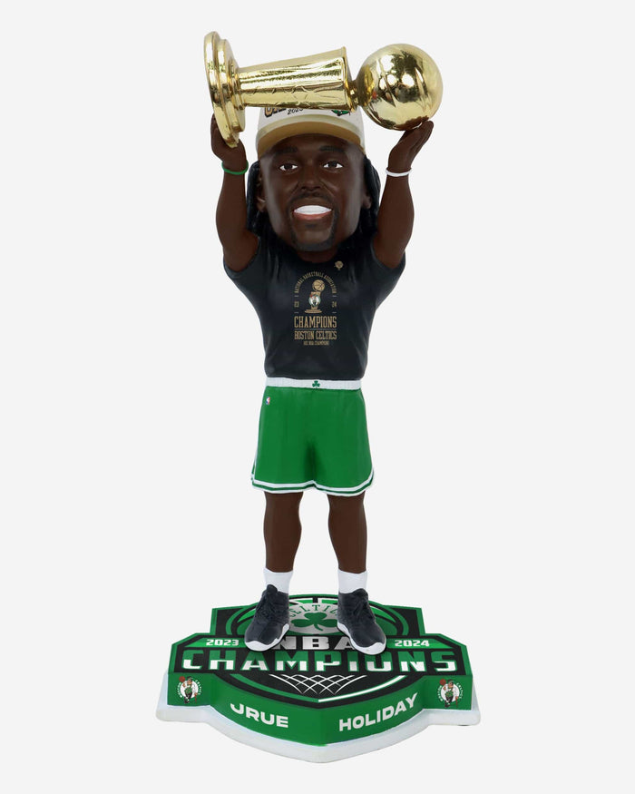 Jrue Holiday Boston Celtics 2024 NBA Champions Trophy Hoist Bobblehead FOCO - FOCO.com