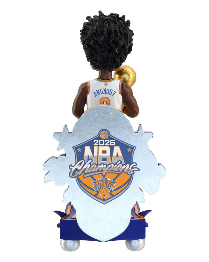 OG Anunoby New York Knicks 2026 NBA Champions Celebration Bobblehead FOCO - FOCO.com