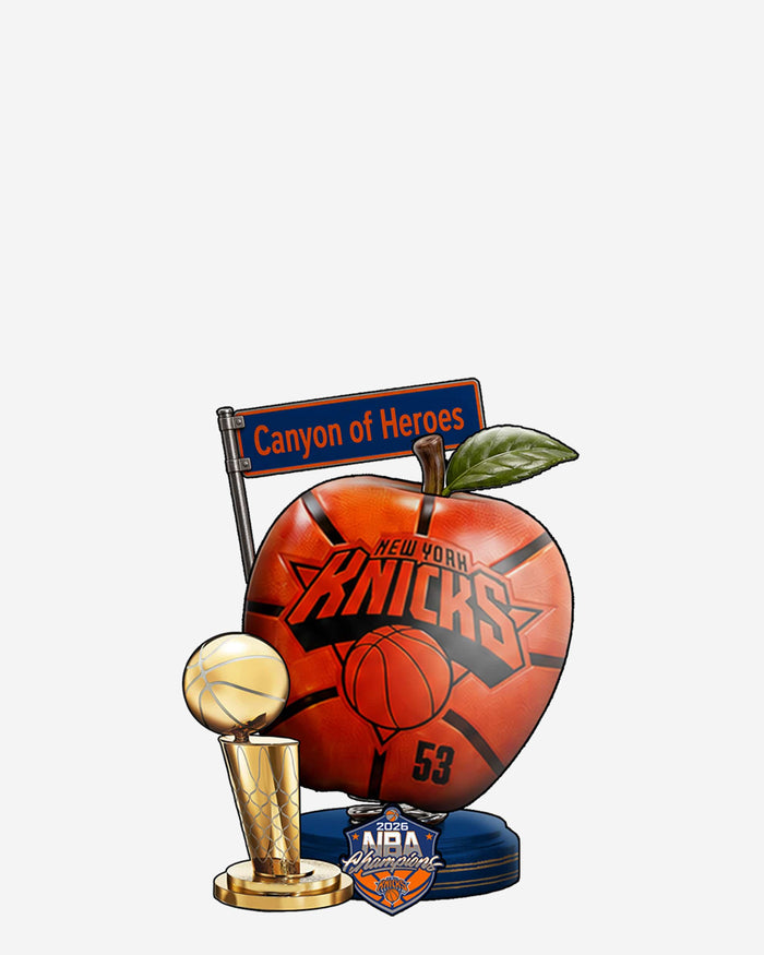 New York Knicks 2026 NBA Champions Basketball Big Apple Bobble