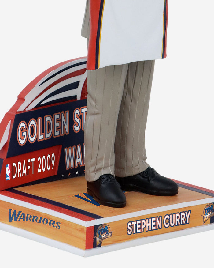 Steph Curry Golden State Warriors 2009 Draft Pick Bobblehead FOCO - FOCO.com