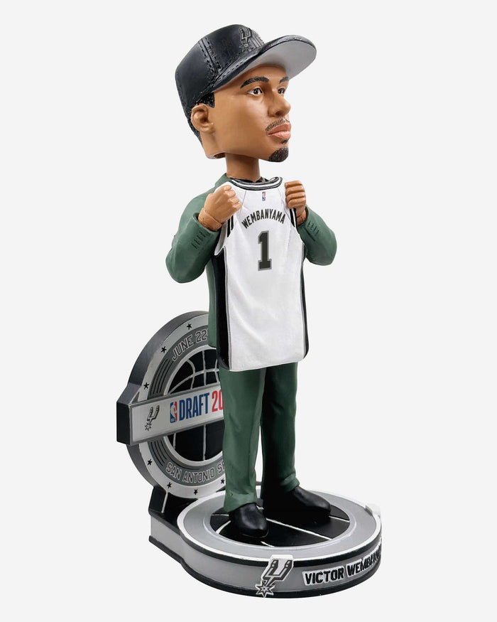 Victor Wembanyama San Antonio Spurs 2023 Draft Pick Bobblehead FOCO - FOCO.com