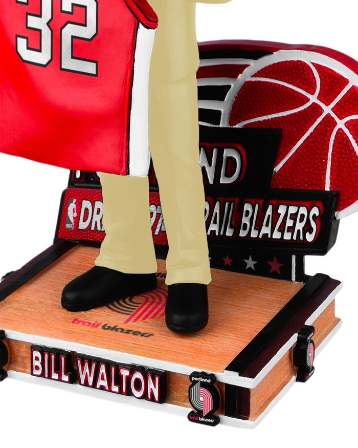 Bill Walton Portland Trail Blazers 1974 Draft Pick Bobblehead