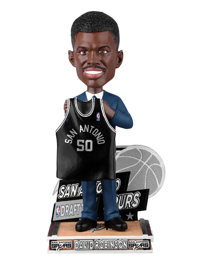 David Robinson San Antonio Spurs 1987 Draft Pick Bobblehead