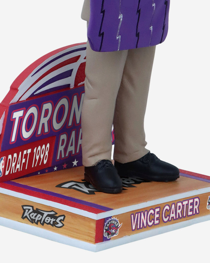 Vince Carter Toronto Raptors 1998 Draft Pick Bobblehead FOCO - FOCO.com