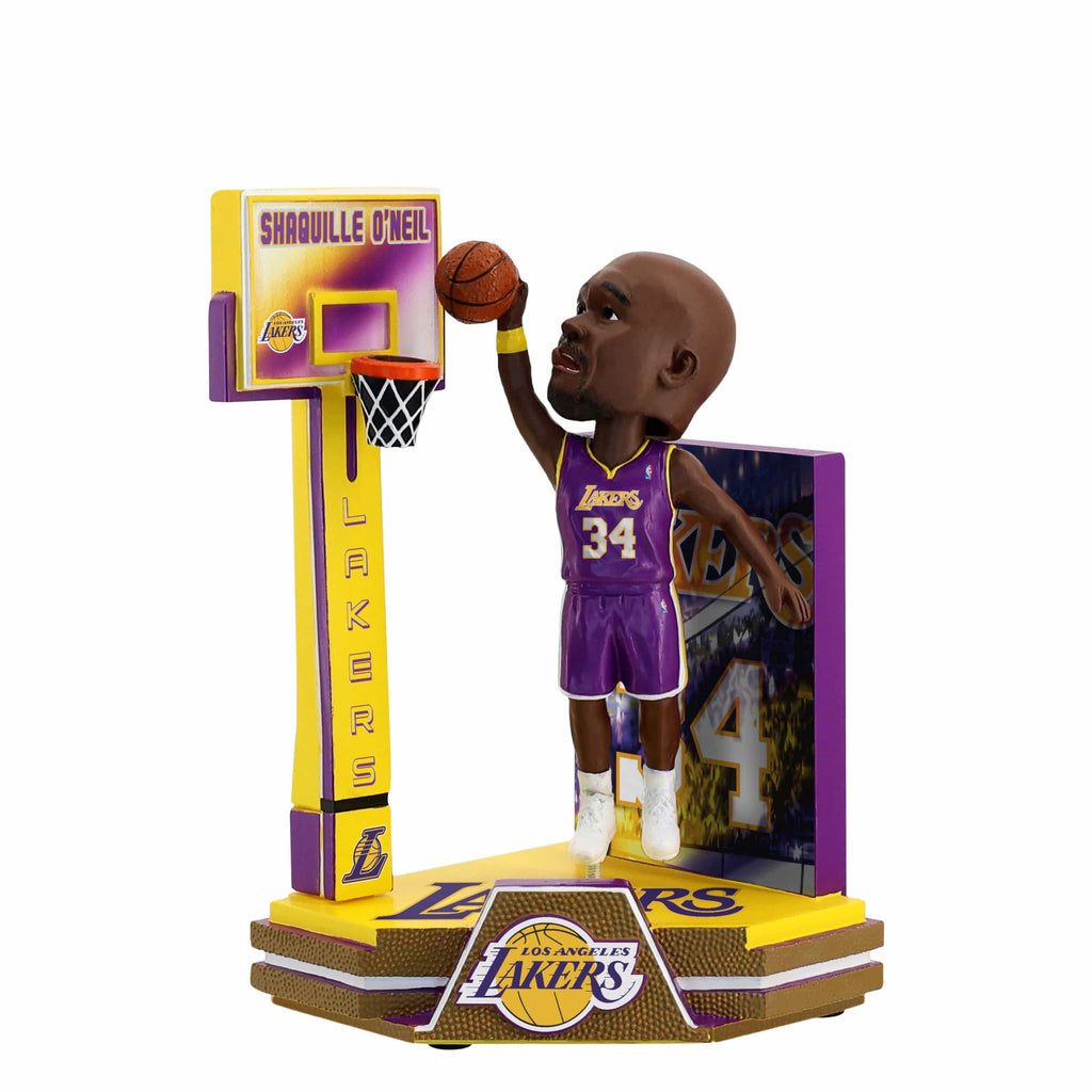 Shaquille O'Neal Los Angeles Lakers Dunk Bobblehead FOCO - FOCO.com
