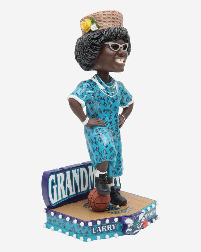 Larry Johnson Charlotte Hornets Grandmama Bobblehead FOCO - FOCO.com