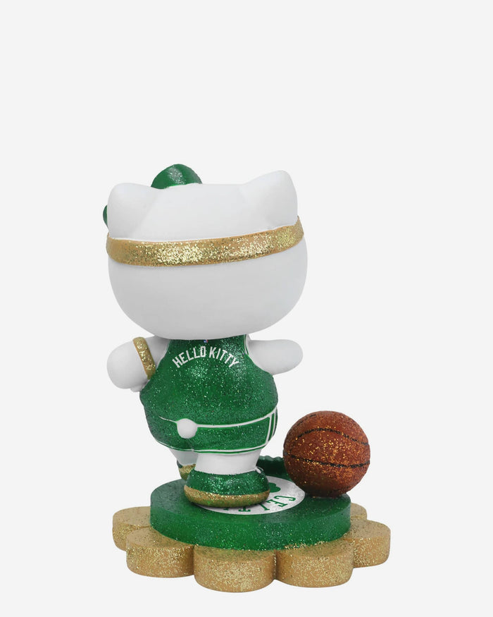 Boston Celtics Hello Kitty® Glitter Mini Bobblehead FOCO - FOCO.com
