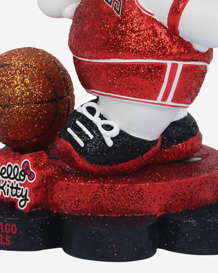 Chicago Bulls Hello Kitty® Glitter Mini Bobblehead FOCO - FOCO.com