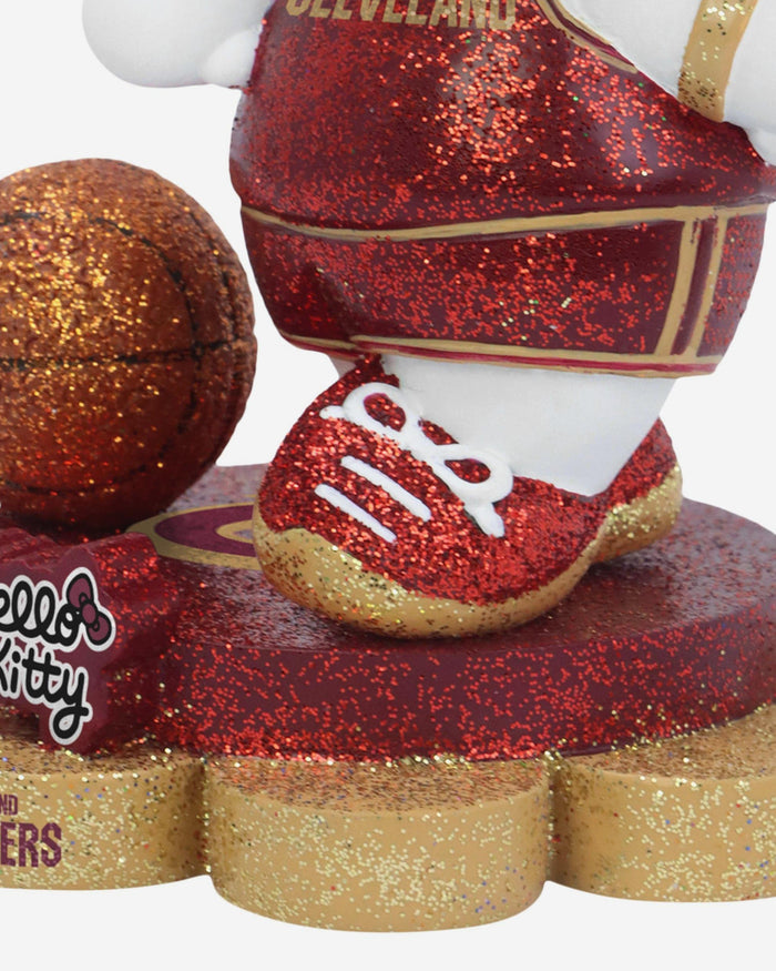 Cleveland Cavaliers Hello Kitty® Glitter Mini Bobblehead FOCO - FOCO.com
