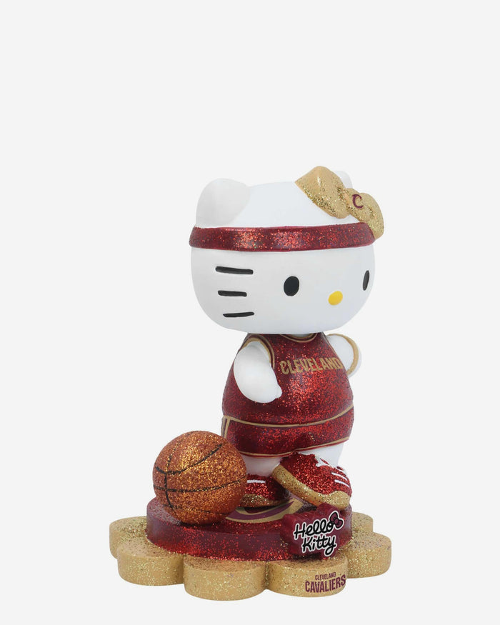 Cleveland Cavaliers Hello Kitty® Glitter Mini Bobblehead FOCO - FOCO.com