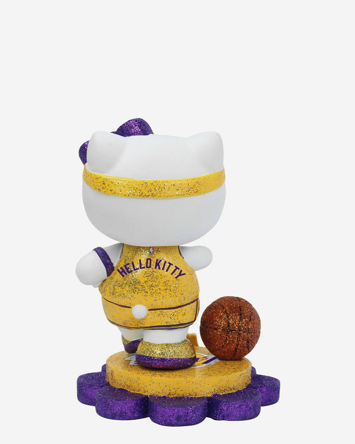 Los Angeles Lakers Hello Kitty® Glitter Mini Bobblehead FOCO - FOCO.com