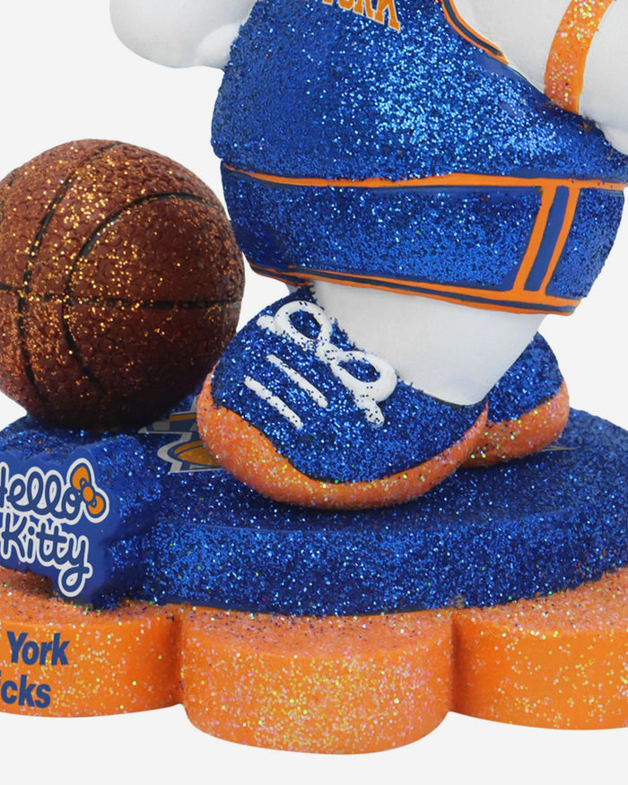 New York Knicks Hello Kitty® Glitter Mini Bobblehead FOCO - FOCO.com
