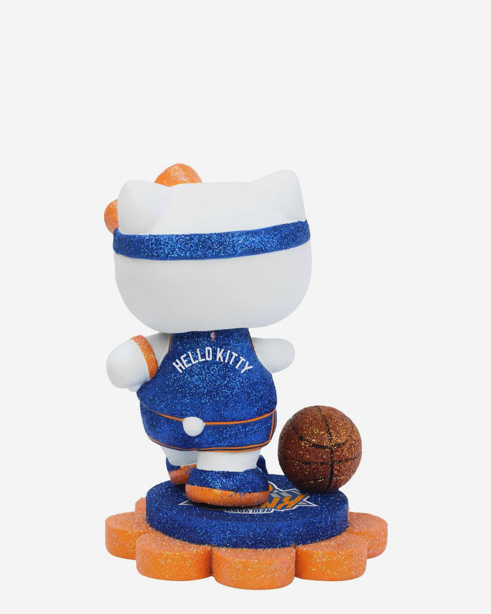 New York Knicks Hello Kitty® Glitter Mini Bobblehead FOCO - FOCO.com