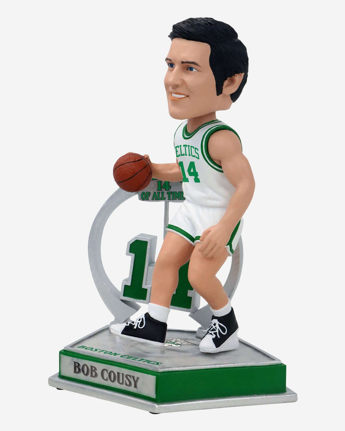 Bob Cousy Boston Celtics Legendary Number 14 Bobblehead FOCO - FOCO.com