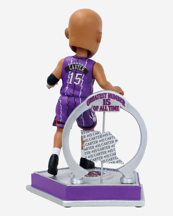 Vince Carter Toronto Raptors Legendary Number 15 Bobblehead FOCO - FOCO.com