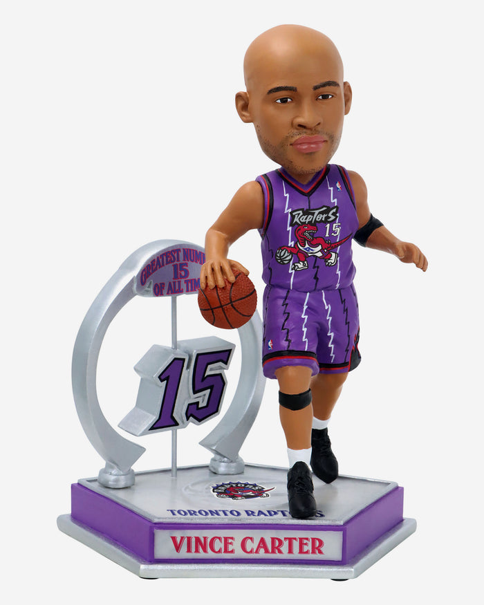 Vince Carter Toronto Raptors Legendary Number 15 Bobblehead FOCO - FOCO.com