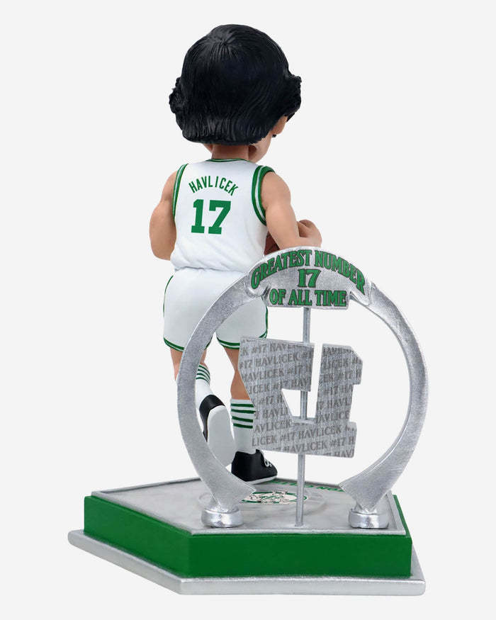 John Havlicek Boston Celtics Legendary Number 17 Bobblehead FOCO - FOCO.com