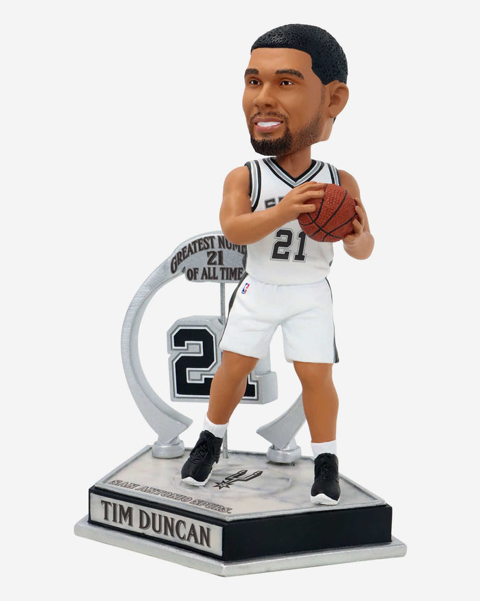 Tim Duncan San Antonio Spurs Legendary Number 21 Bobblehead FOCO - FOCO.com