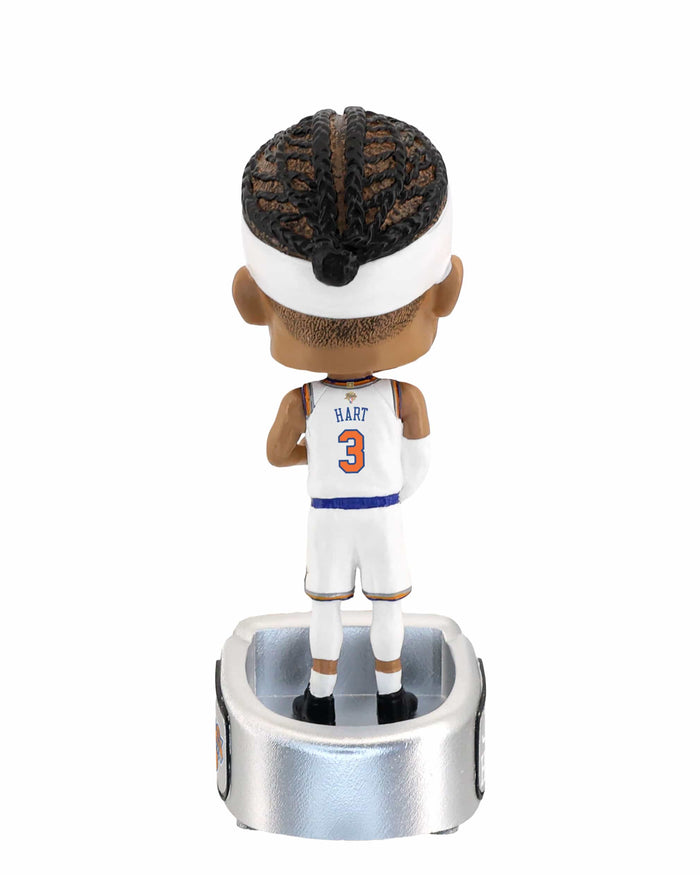Josh Hart New York Knicks 2026 NBA Champions 6.5 in Ring Base Medium Bighead Bobblehead FOCO - FOCO.com