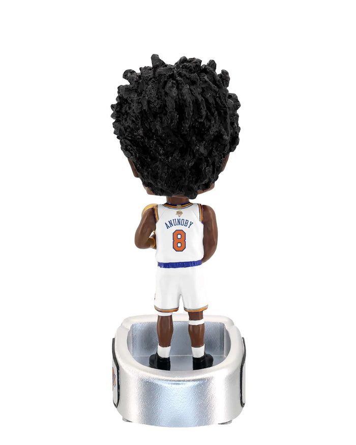 OG Anunoby New York Knicks 2026 NBA Champions 6.5 in Ring Base Medium Bighead Bobblehead FOCO - FOCO.com