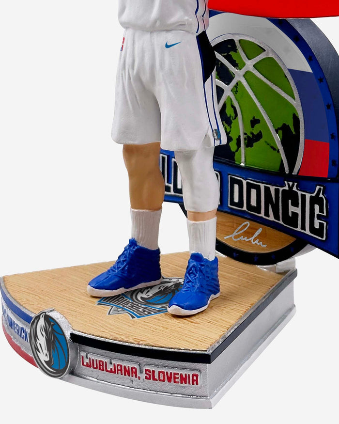 Luka Doncic Dallas Mavericks Slovenian National Flag International Collection Bobblehead FOCO - FOCO.com