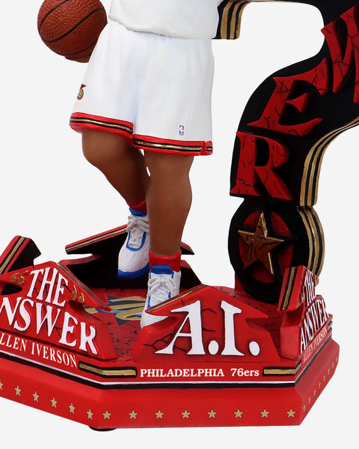 Allen Iverson Philadelphia 76ers Nickname Bobblehead FOCO - FOCO.com