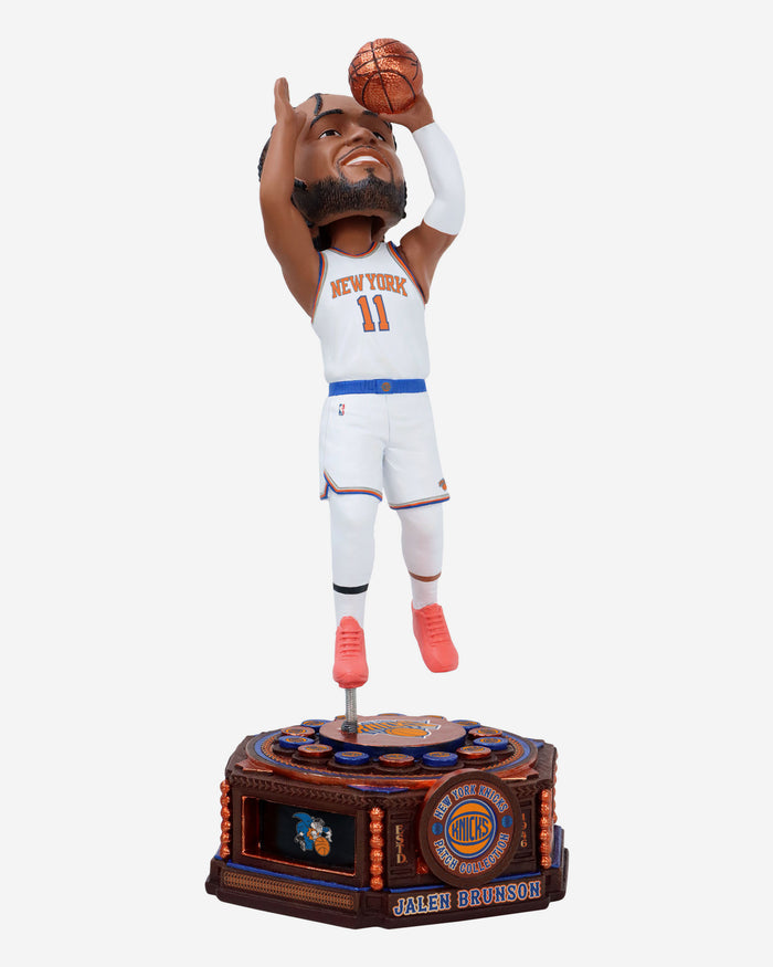 Jalen Brunson New York Knicks Patch Collection Bobblehead FOCO - FOCO.com