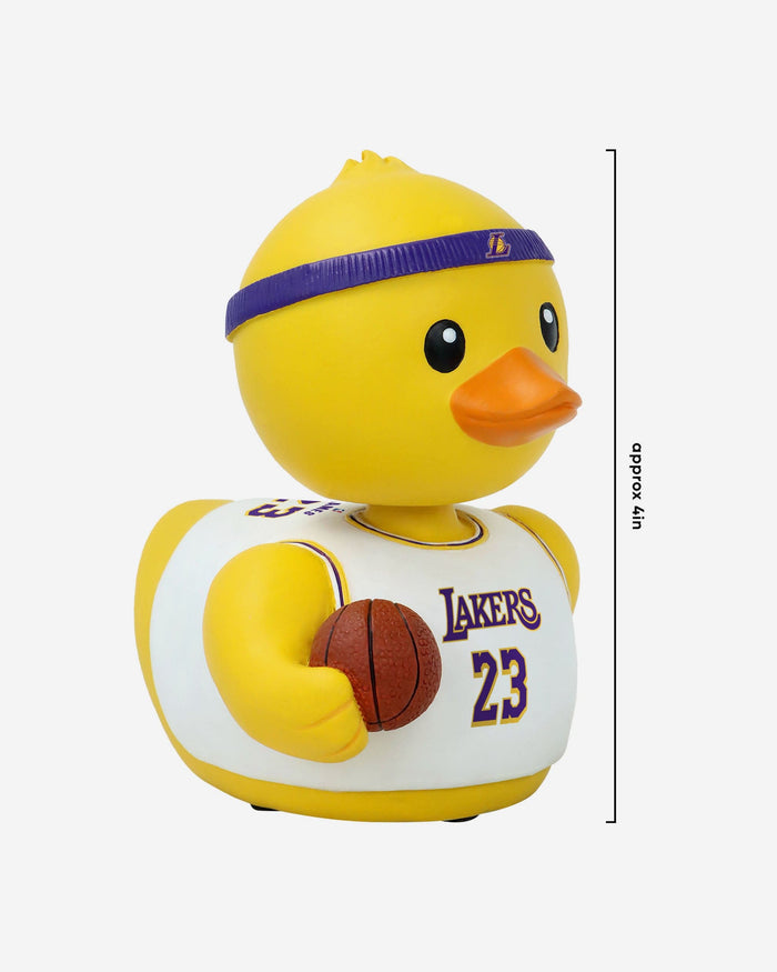 LeBron James Los Angeles Lakers Player Bobble Duck Mini Bobblehead FOCO - FOCO.com