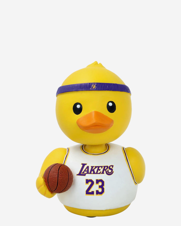 LeBron James Los Angeles Lakers Player Bobble Duck Mini Bobblehead FOCO - FOCO.com