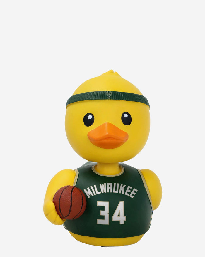 Giannis Antetokounmpo Milwaukee Bucks Player Bobble Duck Mini Bobblehead FOCO - FOCO.com