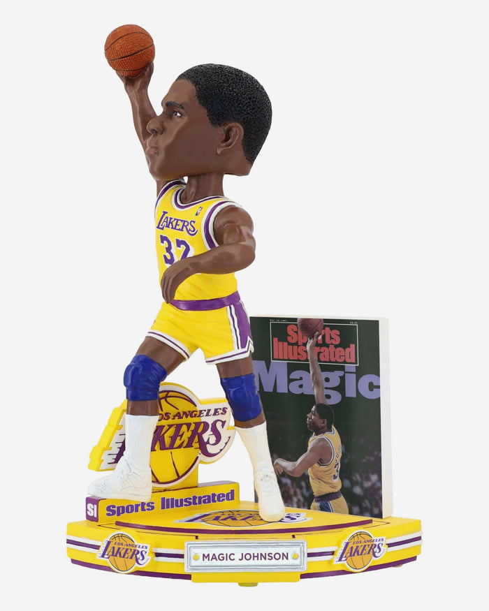 Magic Johnson Los Angeles Lakers Magic Sports Illustrated Cover Bobblehead FOCO - FOCO.com