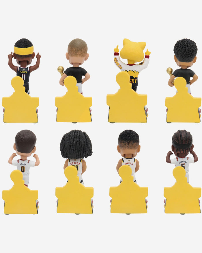 Denver Nuggets 2023 NBA Champions Mini Bobblehead Boxed Set FOCO - FOCO.com