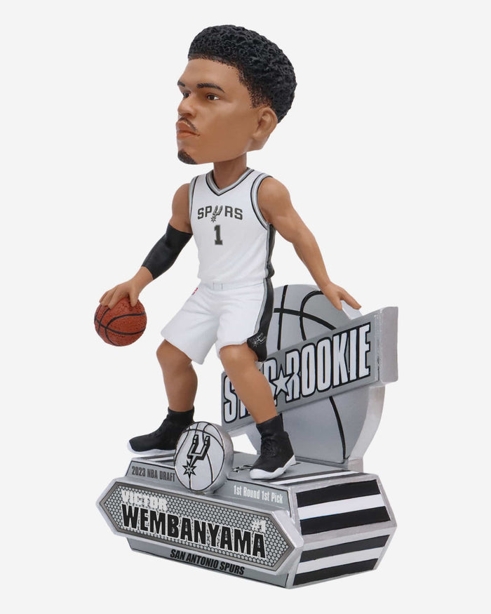 Victor Wembanyama San Antonio Spurs 2023 Rookie Series Bobblehead FOCO - FOCO.com