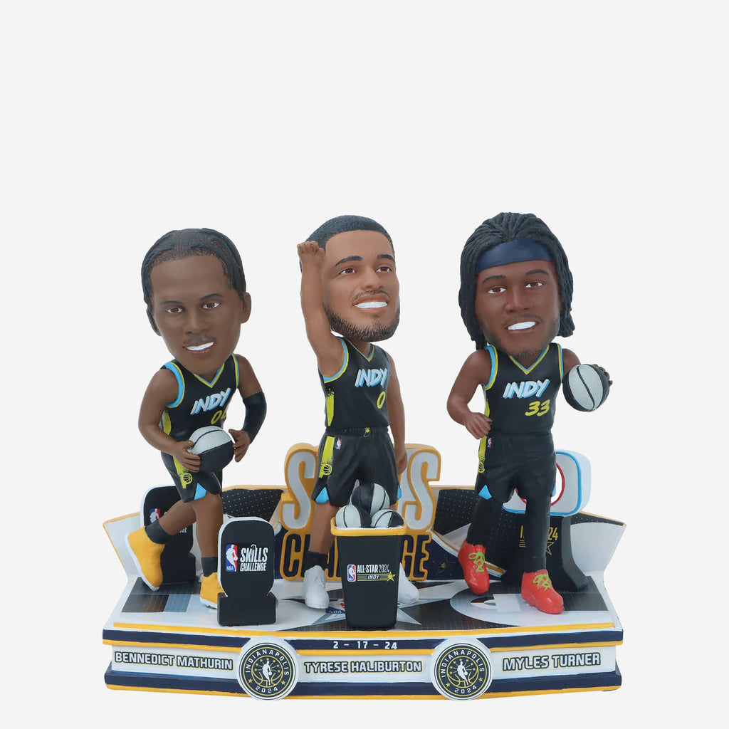 Indiana Pacers 2024 NBA All Star Skills Challenge Winner Bobblehead FOCO - FOCO.com