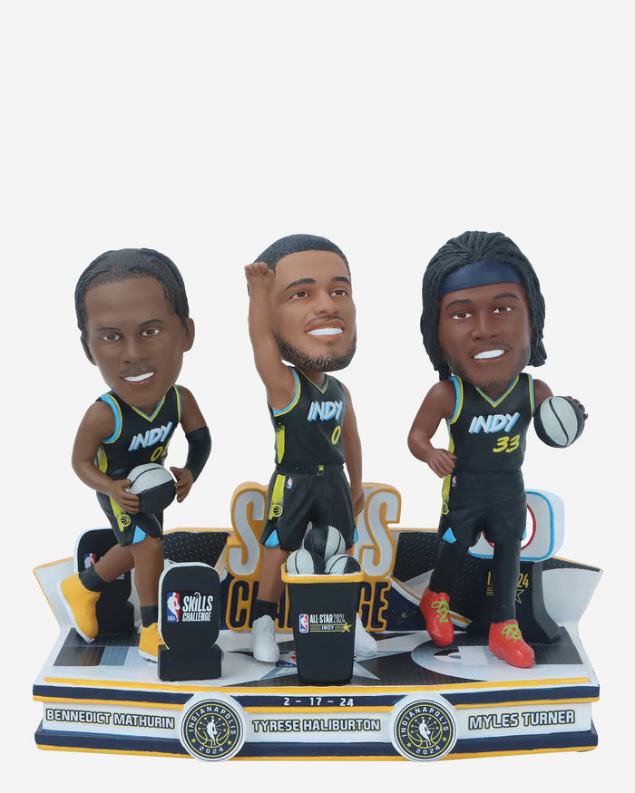 Indiana Pacers 2024 NBA All Star Skills Challenge Winner Bobblehead FOCO - FOCO.com