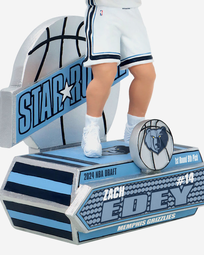 Zach Edey Memphis Grizzlies 2024 Rookie Series Bobblehead FOCO - FOCO.com