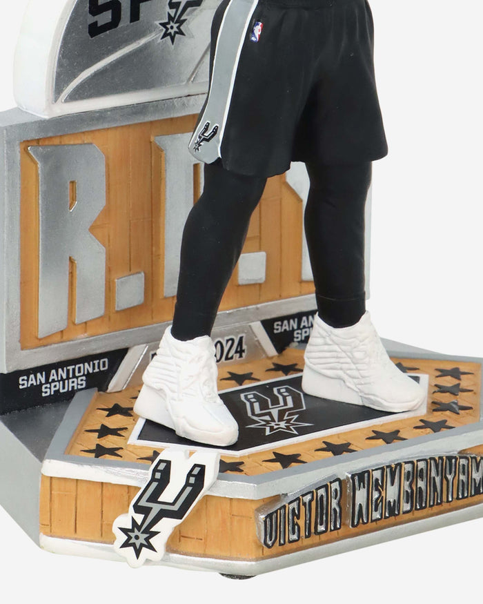 Victor Wembanyama San Anotonio Spurs 2024 Rookie of the Year Bobblehead FOCO - FOCO.com