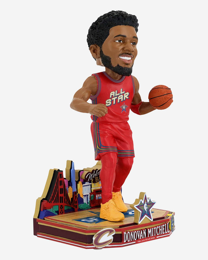 Donovan Mitchell Cleveland Cavaliers 2025 NBA All-Star Bobblehead FOCO - FOCO.com