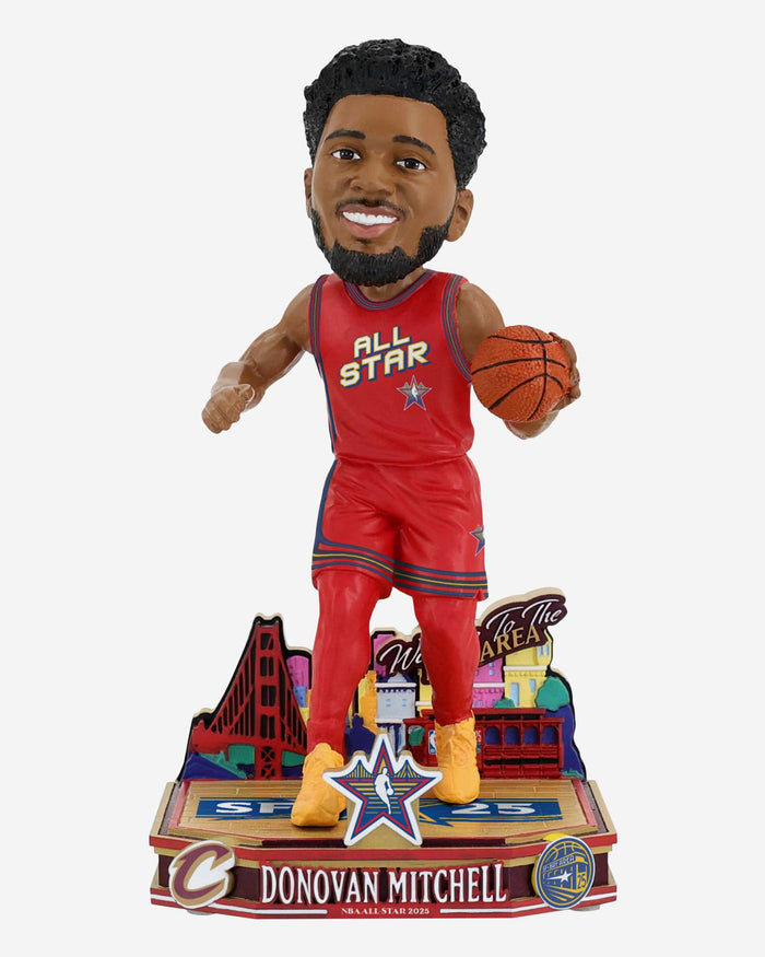 Donovan Mitchell Cleveland Cavaliers 2025 NBA All-Star Bobblehead FOCO - FOCO.com