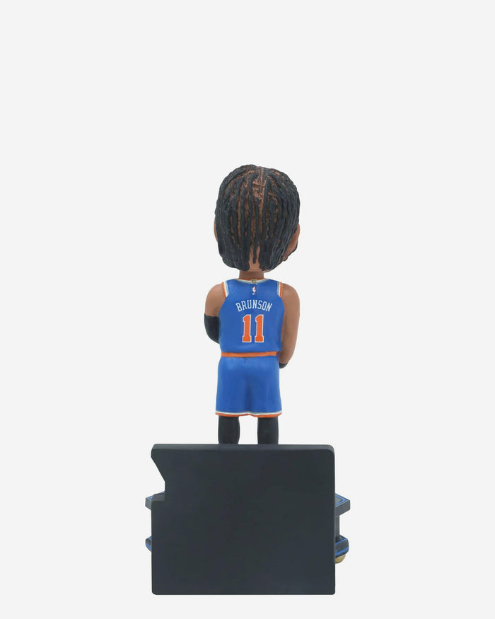 Jalen Brunson New York Knicks Clutch Player of the Year Mini Bobblehead FOCO - FOCO.com