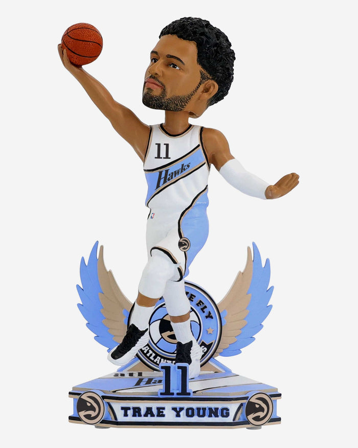 Trae Young Atlanta Hawks 2025 City Jersey Bobblehead FOCO - FOCO.com