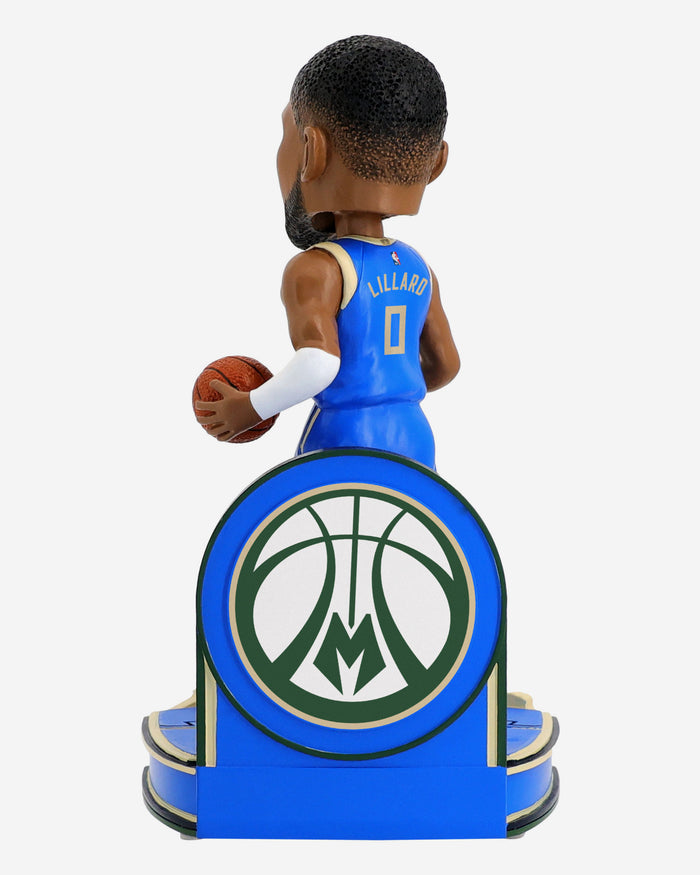 Damian Lillard Milwaukee Bucks 2025 City Jersey Bobblehead FOCO - FOCO.com