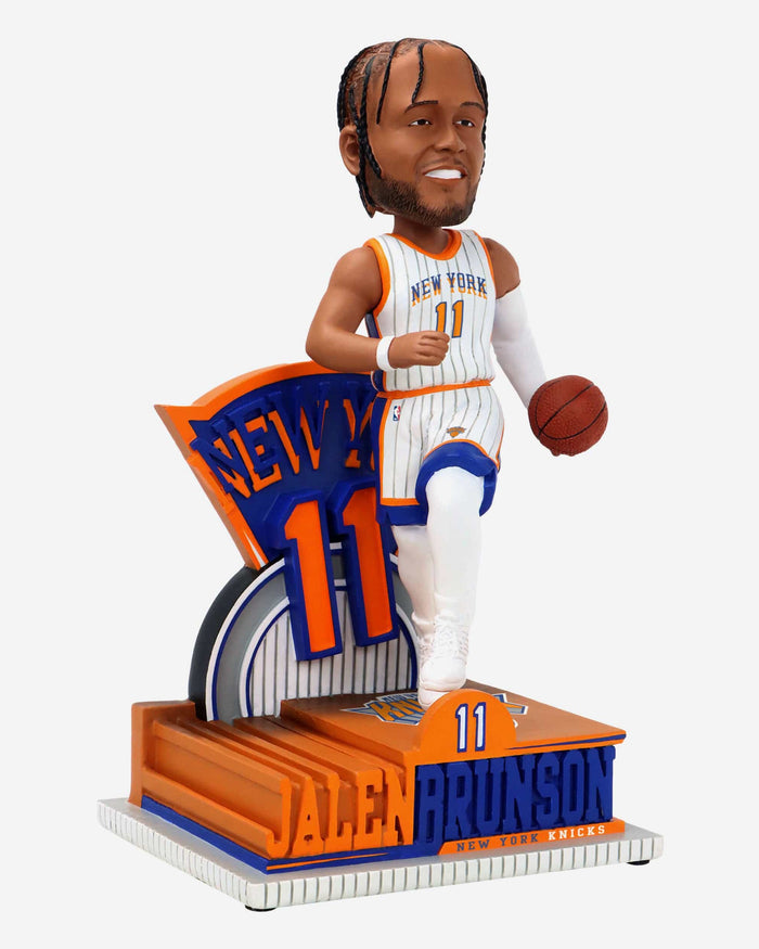 Jalen Brunson New York Knicks 2025 City Jersey Bobblehead FOCO - FOCO.com