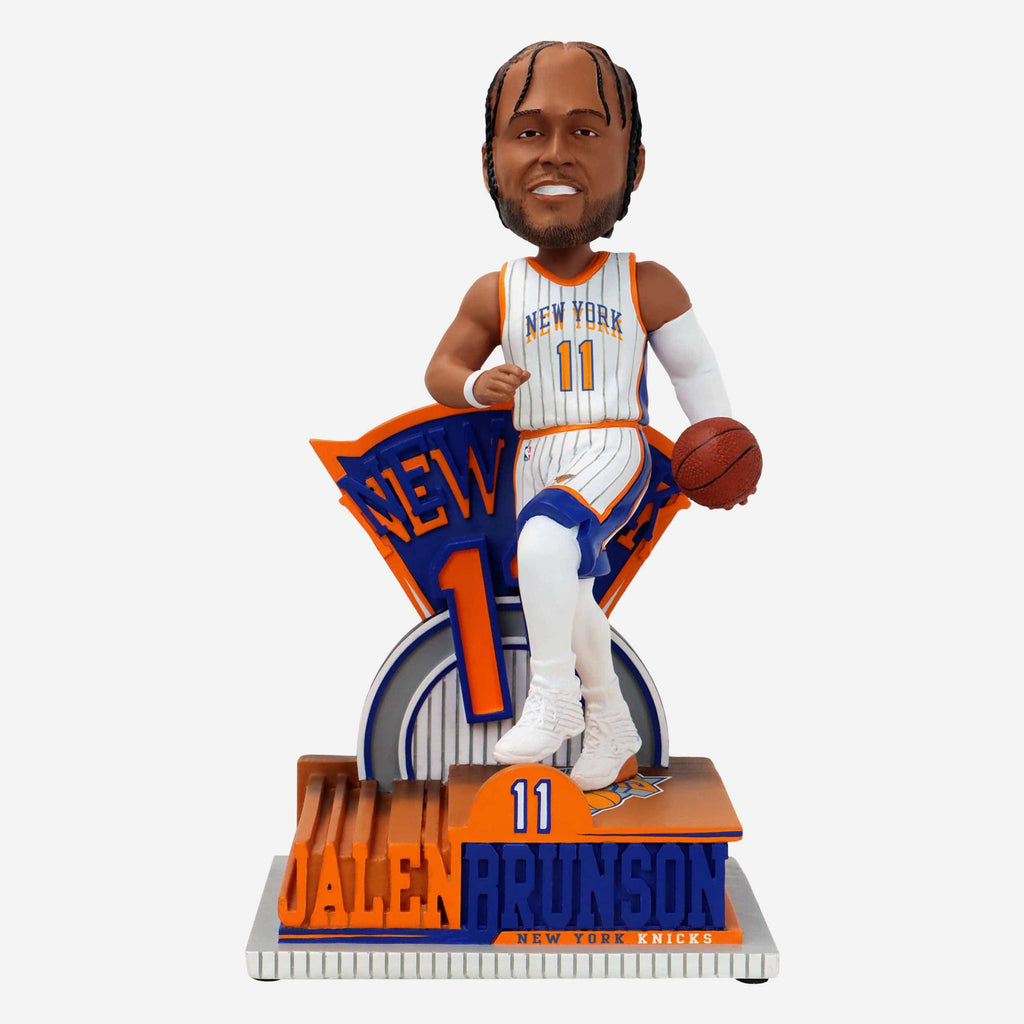 Jalen Brunson New York Knicks 2025 City Jersey Bobblehead FOCO - FOCO.com