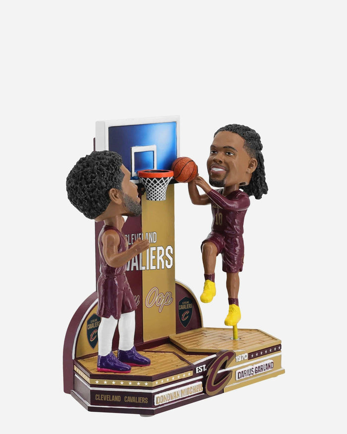Donovan Mitchell & Darius Garland Cleveland Cavaliers Alley Oop Bobblehead FOCO - FOCO.com