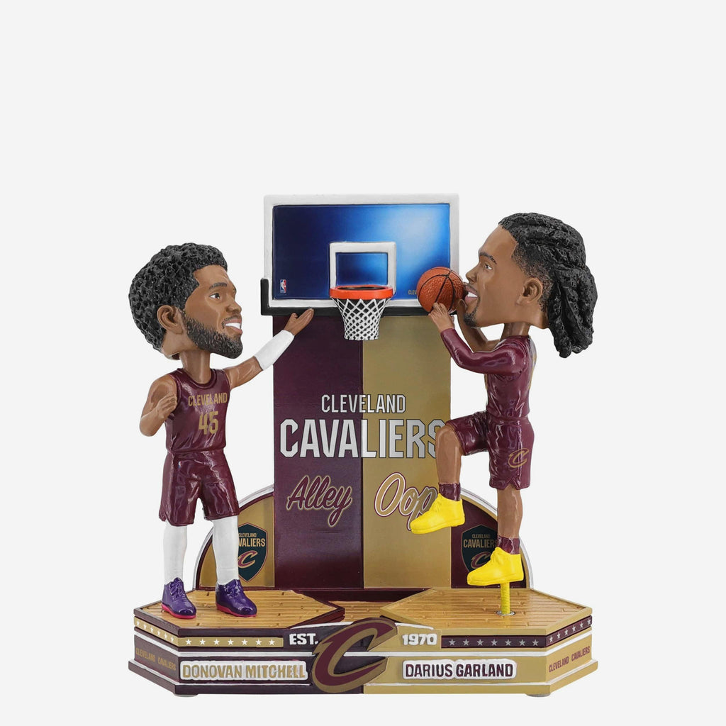 Donovan Mitchell & Darius Garland Cleveland Cavaliers Alley Oop Bobblehead FOCO - FOCO.com